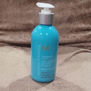 Moroccanoil Smoothing Lotion for frizz-prone hair in a 10.2 fl. oz.
